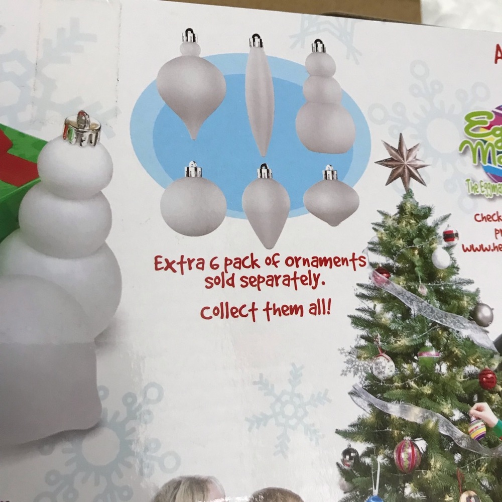 Gift Box Ornament Decorator Christmas Holiday Craft Spinning hey buddy hey pal - Picture 8 of 9
